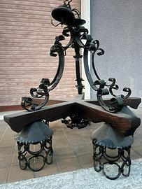 Lampadari stile rustico