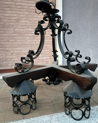 Lampadari stile rustico