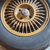 4 cerchi in lega 13" millerighe Alfa Romeo BWA