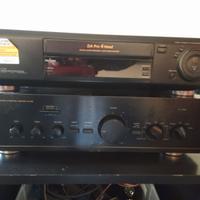 VCR SONY + AMPLIFICATORE AIWA