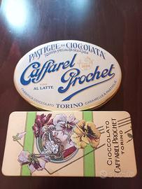 Scatole di latta vintage da collezione 