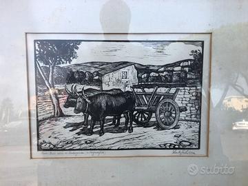 Xilografia di Italo Schirra