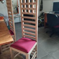 sei sedie modello mackintosh