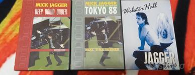 MICK JAGGER lotto di 3 dvd RARI