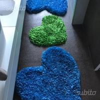 3 Tappeti cuore