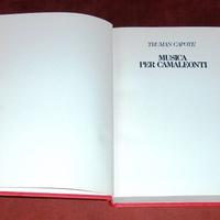 Musica per camaleonti - Truman Capote - 1982