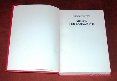 Musica per camaleonti - Truman Capote - 1982