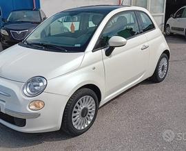 Fiat 500 lounge-1.3 mjt-full- km 98000-2010