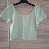 Maglietta corta color menta 