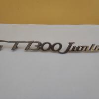 Logo fregio scritta badge GT1300junior Alfa Romeo