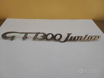 Logo fregio scritta badge GT1300junior Alfa Romeo