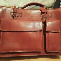 Borsa portadocumenti in pelle
