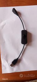 Cavo Prolunga USB Type-A con Switch On/Off