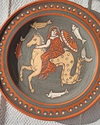Piatto terracotta antica grecia