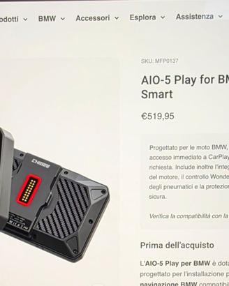 CHIGEE AIO-5 PLAY PER BMW