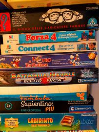 Giochi da tavolo vari per bambini e famiglie