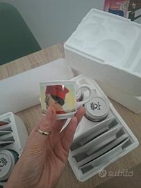 set tazzine opere d'arte 