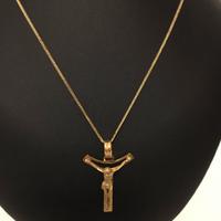 Croce in Oro giallo 18Kt