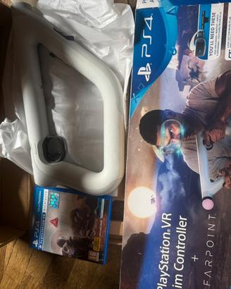 Psvr aim controller compreso Farpoint