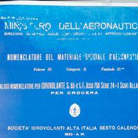 Nomenclatore idrovolante SIAI s55x