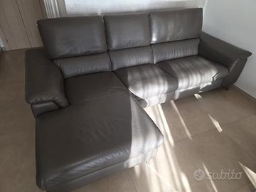 Divano 3 posti xl pelle