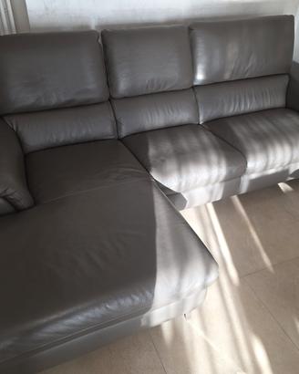 Divano 3 posti xl pelle