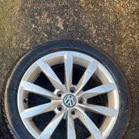 4 Cerchi in lega golf 7 completi