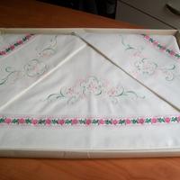 Set matrimoniale Rosy vintage anni 80 NUOVO