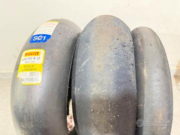 Gomme sc1 200/60 120/70 Pirelli Superbike