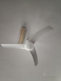 Ventilatore da soffitto con luce e telecomando