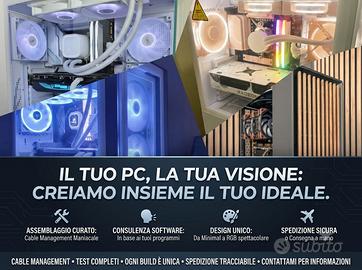 🟢PC Desktop Custom: Lavoro, Gaming, Streaming