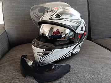 Casco Moto AGV Horizon Integrale doppio visierino