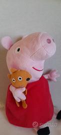 Peppa Pig con Teddy Originale Ty Collezione 2019