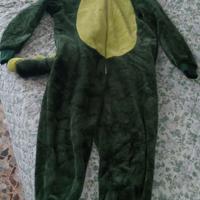 Costume dinosauro per bimbo da 7-9 anni