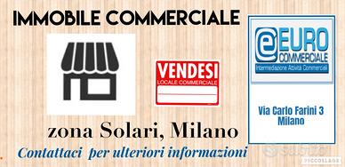 584/25 MURA DI NEGOZIO mq 50 in zona Solari