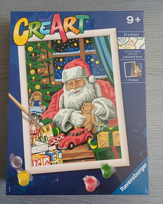 Ravensburger CreArt – Dipingi con i numeri “Babbo