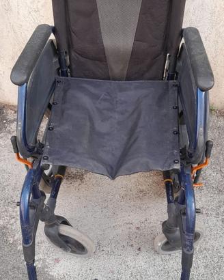 Sedia a rotelle manuale pieghevole breezy