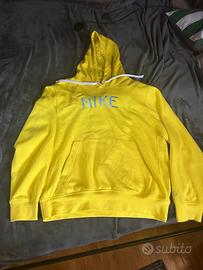 Felpa Nike gialla taglia M