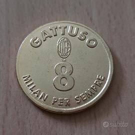 Medaglia commemorativa dedicata a Gennaro Gattuso.