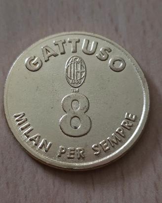 Medaglia commemorativa dedicata a Gennaro Gattuso.