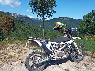 Husqvarna 701 Enduro - 2017 preparata rally viaggi