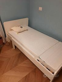Letto bambino estensibile + materasso