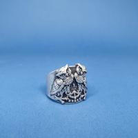 ANELLO "PIETRO FERRANTE" COPPIA GUFI COLOR ARGENTO