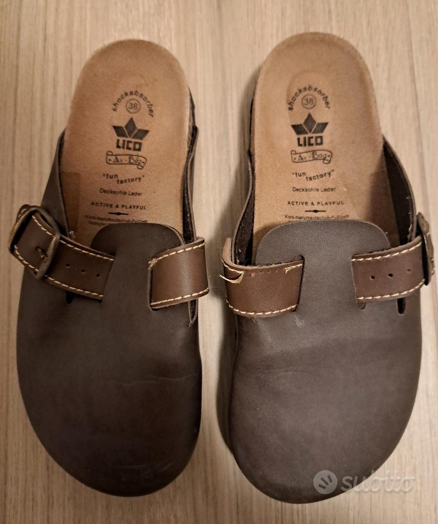 Ciabatte Donna Lico Bioline Goldstar - Nero, Fodera In Pelle, Suola In EVA, Taglia 42 EU - Foto 2