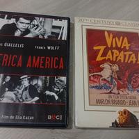 dvd rari 'America America' e 'Viva Zapata' 