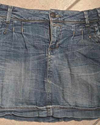 Gonna in jeans