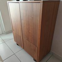 mobiletto color noce scuro 