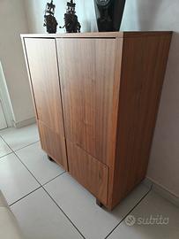 mobiletto color noce scuro 