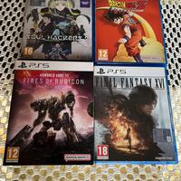 4 Giochi PS5 NON SPEDISCO