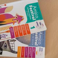 libro di antologia Amico Festival 1"e Mito ed epic